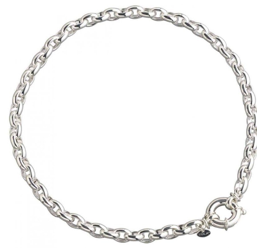 Jewelry LOLA Chains | Lola Silver Heavy Rolo Chain