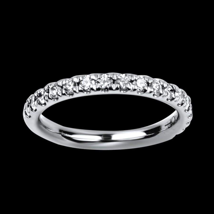 Estate Hearts on Fire | Estate Hearts On Fire Platinum "Transcend" Diamond Wedding Band