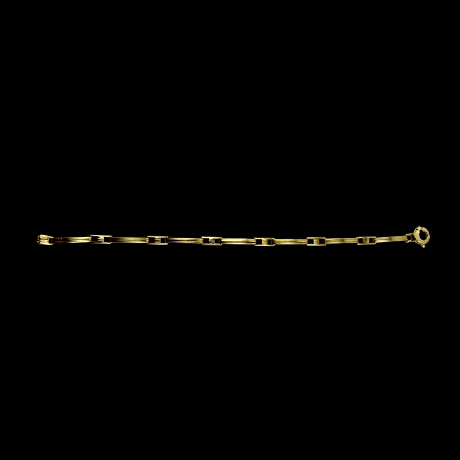 Estate PAGE Estate | Estate 18K Yellow Gold Fancy Link Bracelet