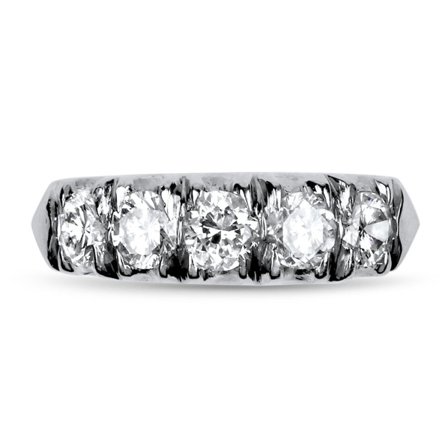 Estate PAGE Estate | Estate 14K White Gold Diamond Band