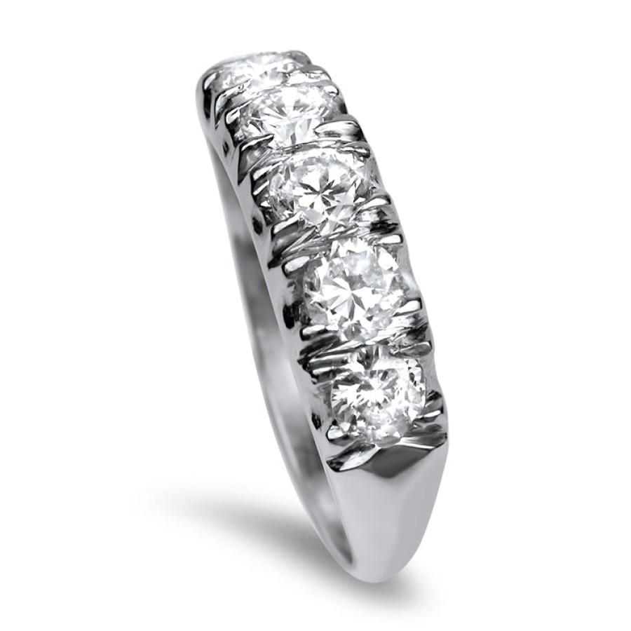 Estate PAGE Estate | Estate 14K White Gold Diamond Band