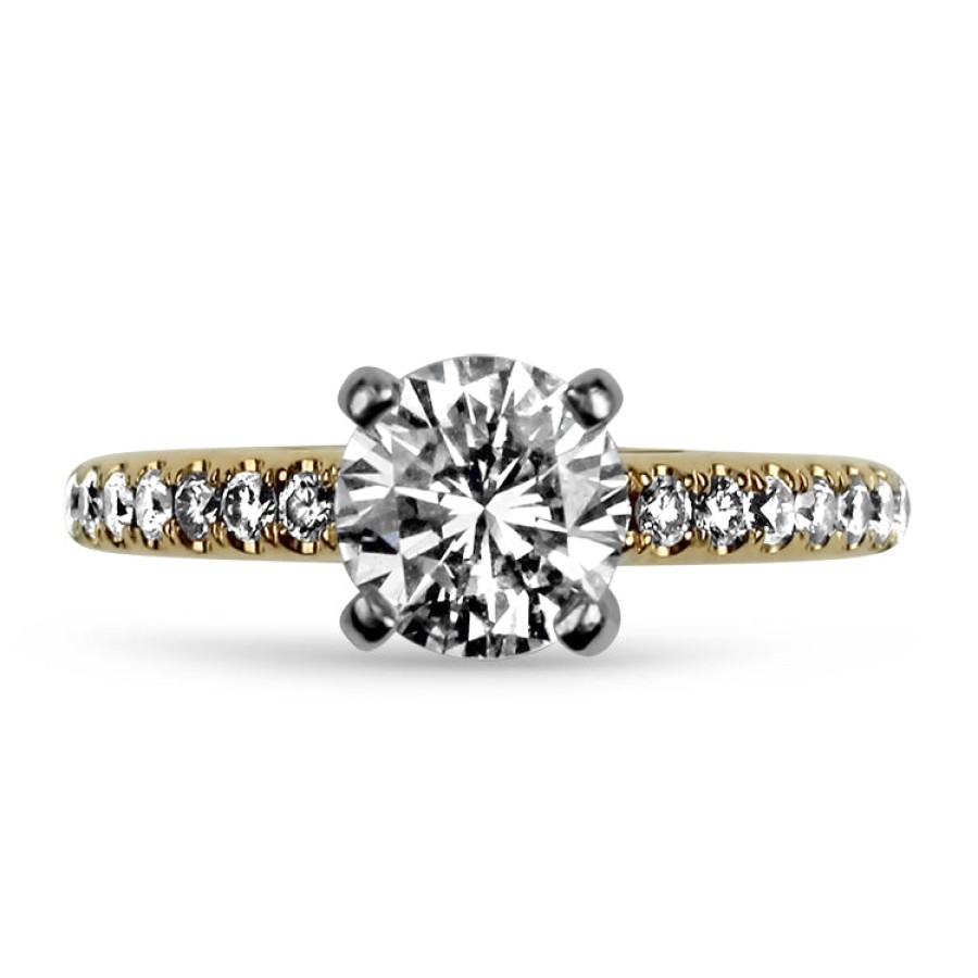 Estate PAGE Estate | Estate 14K Yellow Gold 1.10Cts Solitaire Style Diamond Ring