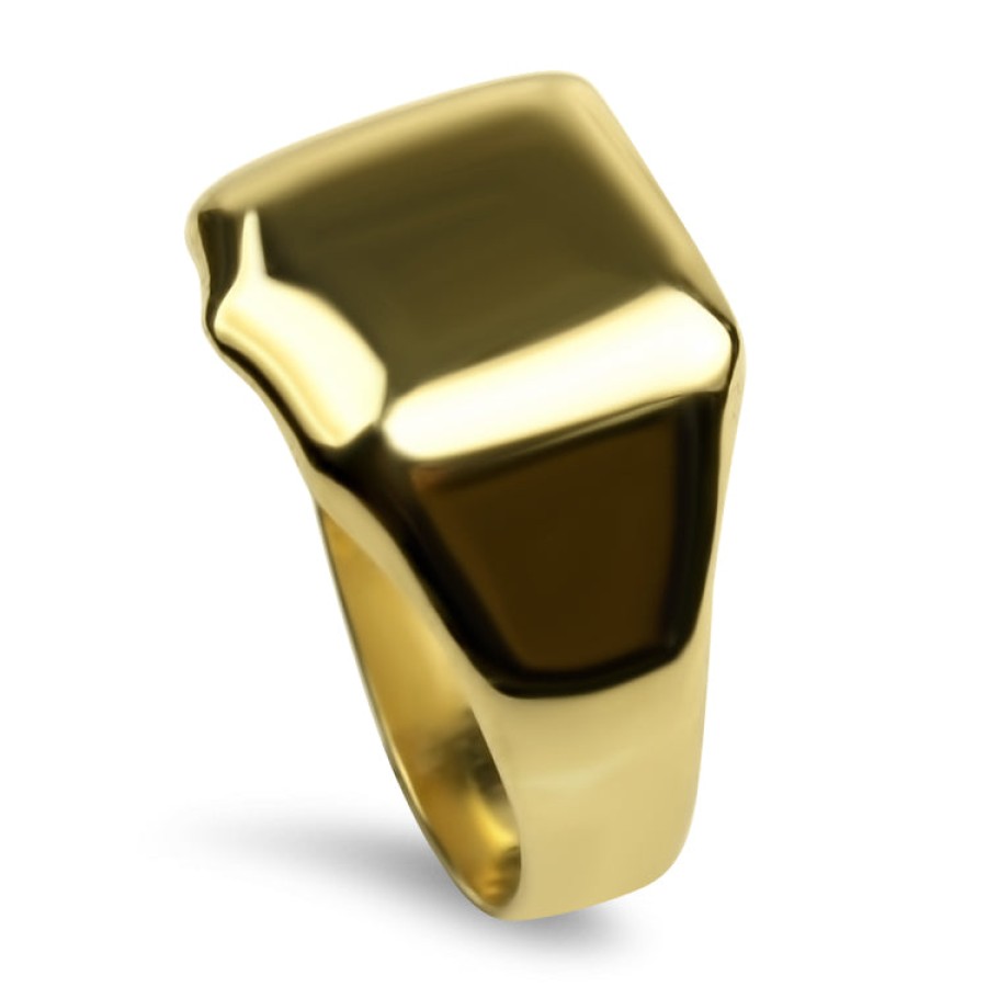 Estate PAGE Estate | Estate Edwardian 18K Yellow Gold Signet Ring