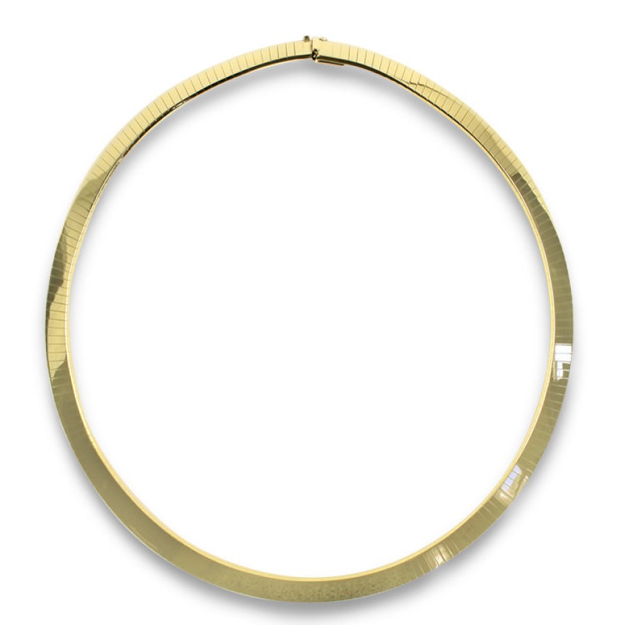 Estate PAGE Estate | Estate 14K Yellow Gold 8Mm Omega 16" Necklace