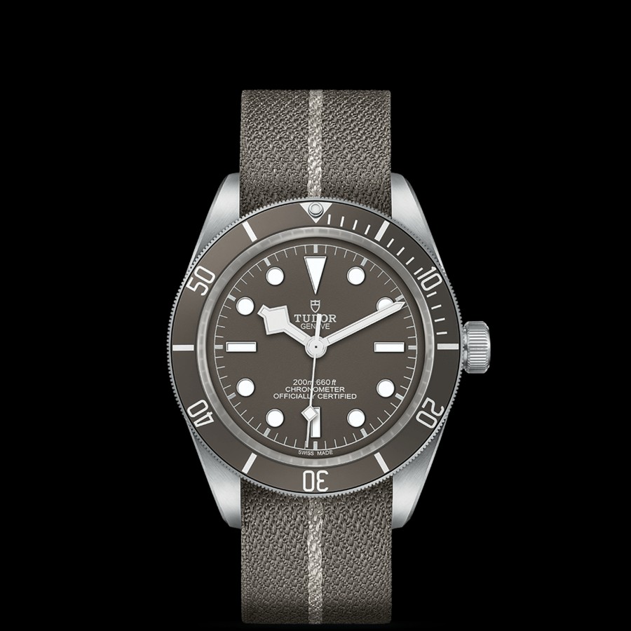 Watches TUDOR | Tudor Black Bay 58 925 39Mm Silver Case, Taupe Fabric Strap (M79010Sg-