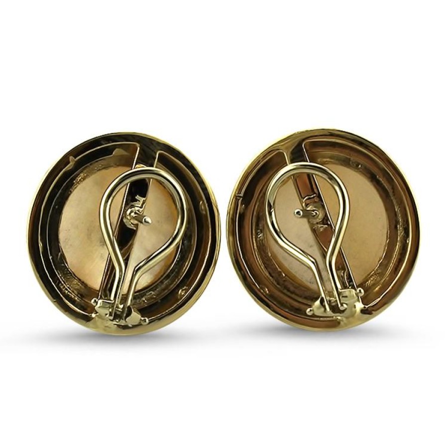 Estate PAGE Estate | Estate Mabe Pearl Stud Earrings