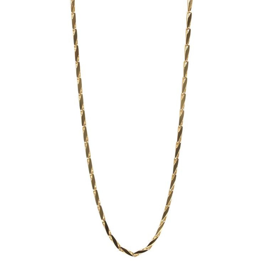 Estate PAGE Estate | Estate Gold Fancy Link Chain 24" Necklace