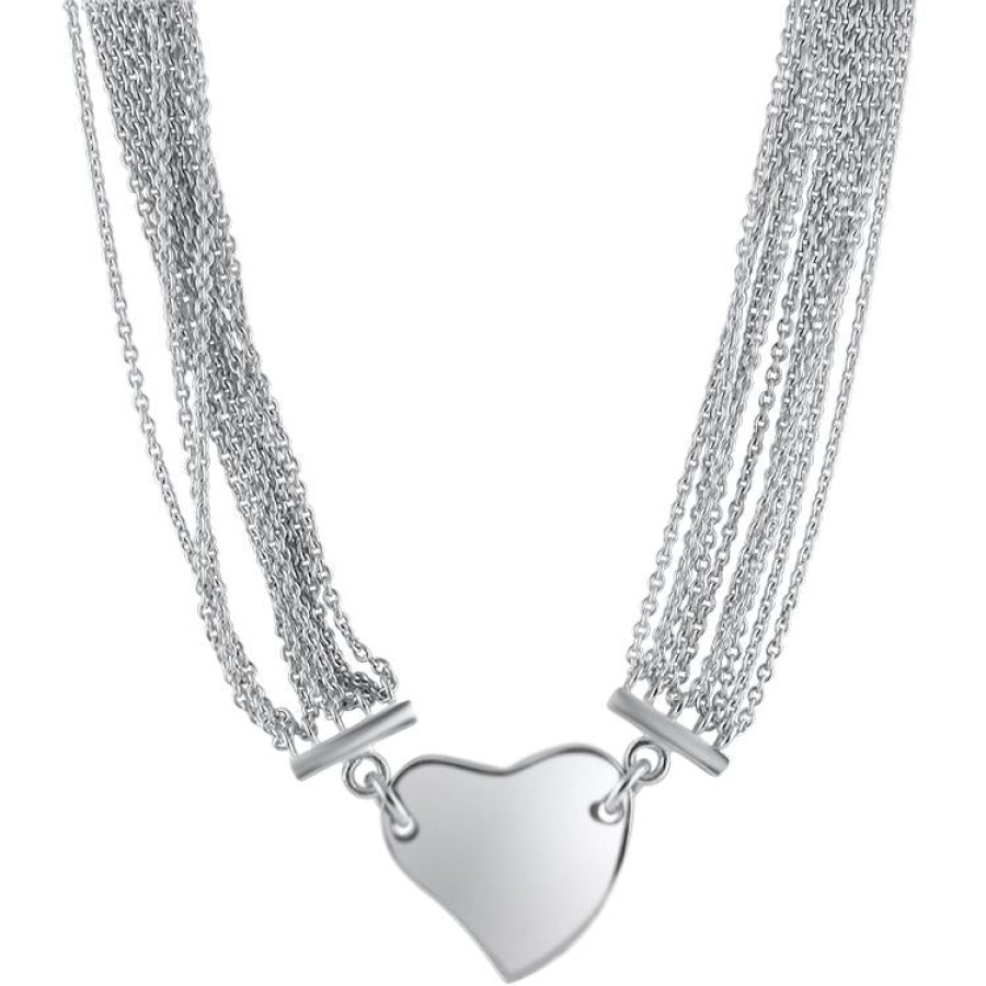 Estate Estate Tiffany & Co. | Tiffany & Co. Estate Multi-Strand Heart Necklace