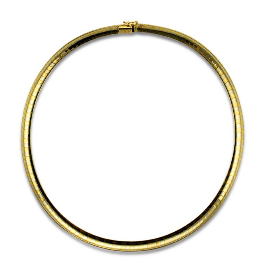 Estate PAGE Estate | Estate Two Tone Omega Collar Necklace