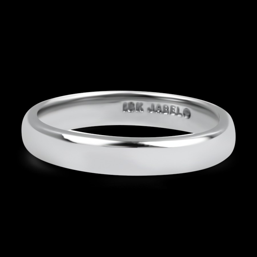 Estate PAGE Estate | Estate 14K White Gold Half Round Band