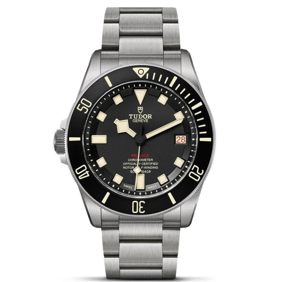 Watches TUDOR | Tudor Pelagos 42Mm Titanium And Steel Case, Titanium Bracelet (M25610T