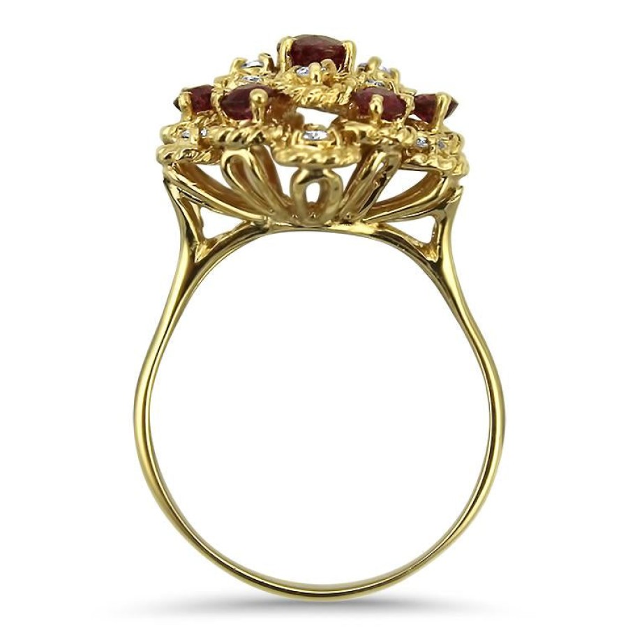 Estate PAGE Estate | Estate Ruby & Diamond Ring