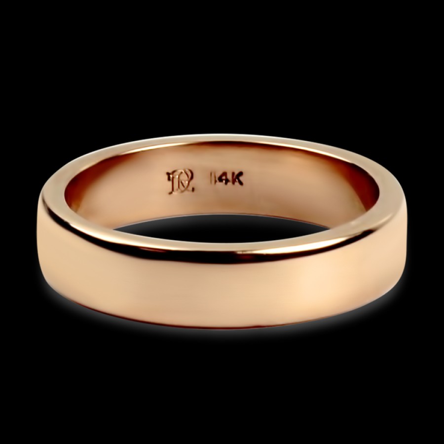 Estate PAGE Estate | Estate 14K Rose Gold Men'S Band