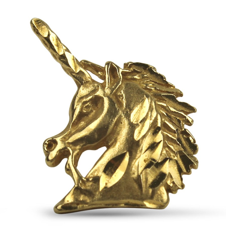 Estate PAGE Estate | Estate 14K Yellow Gold Unicorn Charm