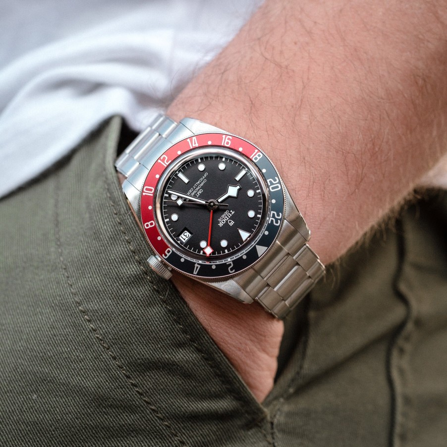 Watches TUDOR | Tudor Black Bay Gmt 41Mm Steel Case, Steel Bracelet (M79830Rb-0001)