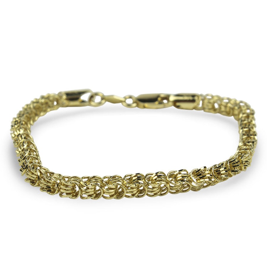 Estate PAGE Estate | Estate 14K Yellow Gold Braided Link Bracelet