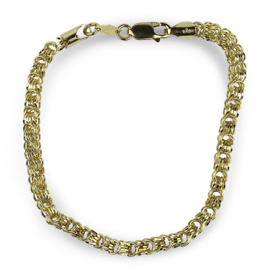 Estate PAGE Estate | Estate 14K Yellow Gold Braided Link Bracelet